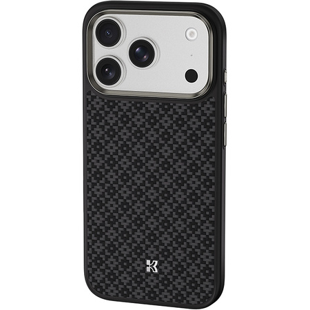 Benks Etui Magnetic Armor Pro Armor Grid Kevlar Metal Frame 600D do iPhone 18 Pro Max / 17 Pro Max czarne – wytrzymałe etui z włóknem Kevlar® i pełną ochroną MagSafe