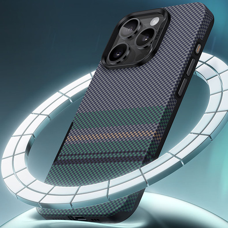 Benks Etui Magnetic Armor Pro Aurora Kevlar 600D (CA66) do iPhone 16 Pro Max