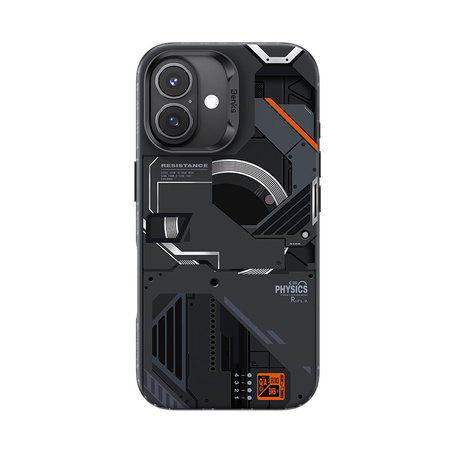 Benks Etui Magnetic Mecha Series do Iphone 16 czarny