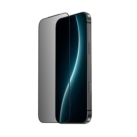 Benks Hartowane szkło Ultra Shield Privacy do iPhone 17 Pro Max czarne – ochrona ekranu, anty-spy, łatwy montaż