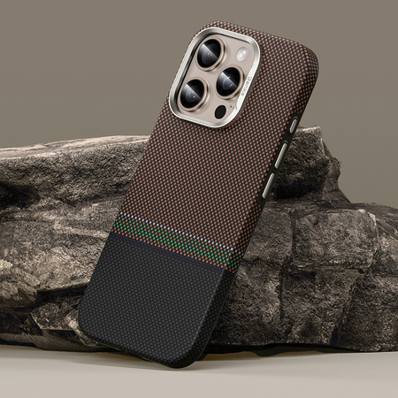 Benks Etui Carbon Kevlar Armor Pro Prestige MagSafe do iPhone 16 Pro plecki pokrowiec ochrona Camera Control sterowanie aparatem