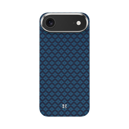 Benks Etui Magnetic Armor Air Armor Grid Kevlar Metal Frame 600D (0068) do iPhone 17 Air Niebieskie