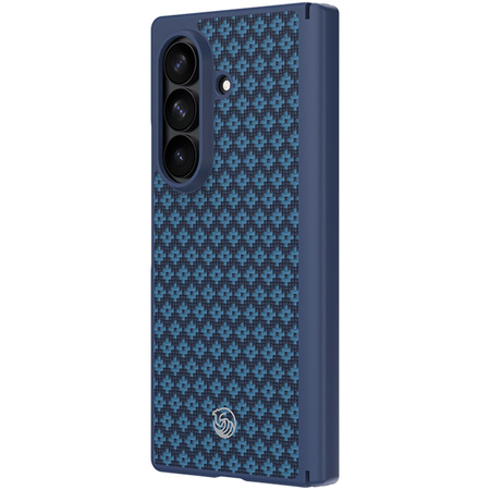 Benks Etui Magnetic Armor Grid Pro Grand Combo do Samsung Galaxy Z Fold 8 Ultra Niebieskie