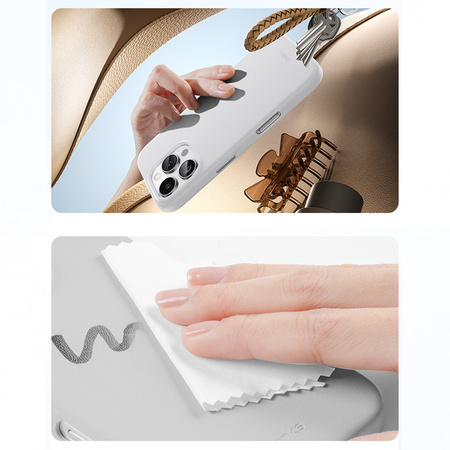 Benks Etui Magnetic Vita Pro Silicone do iPhone 17 Pro czarne (Camera Control Button) – Smukłe Etui Silikonowe z Ochroną Aparatu