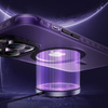 Benks Etui Magnetic Lucid Armor do iPhone 15 Pro białe – Smukłe, Przezroczyste Etui Ochronne z Eleganckim Wykończeniem