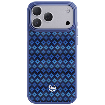 Benks Pancerne Etui Ochronne Armor Air Armor Grid Kevlar Carbon Metal Frame 600D do iPhone 18 Pro Max / 17 Pro Max Niebieskie