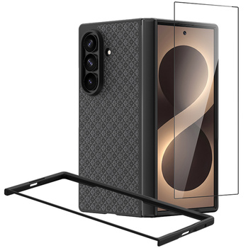 Benks Etui Magnetic Armor Grid Pro Grand Combo do Samsung Galaxy Z Fold 8 Ultra Czarne