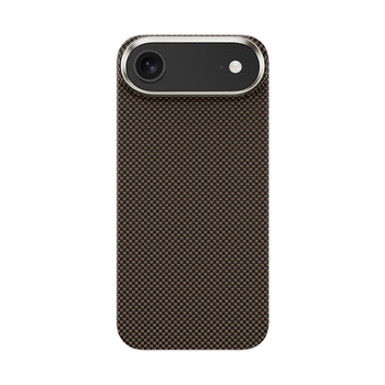 Benks Etui Magnetic Carbon Kevlar Armor Tint 1000D do iPhone 17 Air złote – Smukłe Etui Carbon Kevlarowe z Ochroną i Stylowym Wyglądem