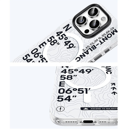 Benks Etui Magnetic Summit Mont Blanc do iPhone 16