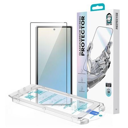 Benks Hartowane szkło Ultra Shield HD do Samsung Galaxy Z Fold 7 czarne – krystaliczna przejrzystość i ochrona wyświetlacza