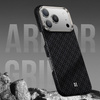 Benks Etui Magnetic Armor Air Armor Grid Kevlar Metal Frame 600D (B068) do Iphone 17 Air czarne