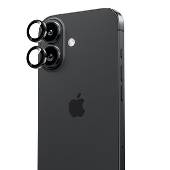 Benks Szkło Hartowane DR Sapphire Lens Protector na aparat do iPhone 17 (2 sztuki) czarne – wyjątkowo twarda powłoka, pełna ochrona obiektywów