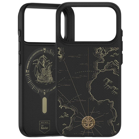 Benks Etui ArmorEdge X1 Air Navigator Kevlar do iPhone 18 Pro Max / 17 Pro Max Czarne