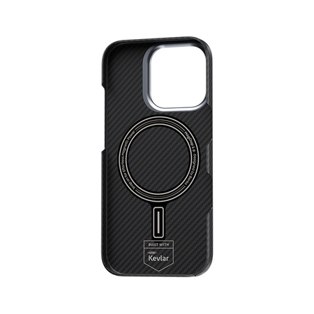 Benks Etui Magnetic Carbon Kevlar Armor Air Summit Mont-Blanc 600D do iPhone 16 Pro – Ekskluzywne Etui Carbon Kevlarowe z Ochroną Premium