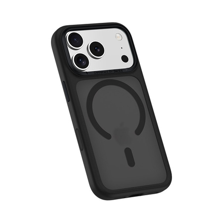 Benks Etui Magnetic Mist Metal Frame (K070) do Iphone 17 Pro Max czarny (Camera Control Button)