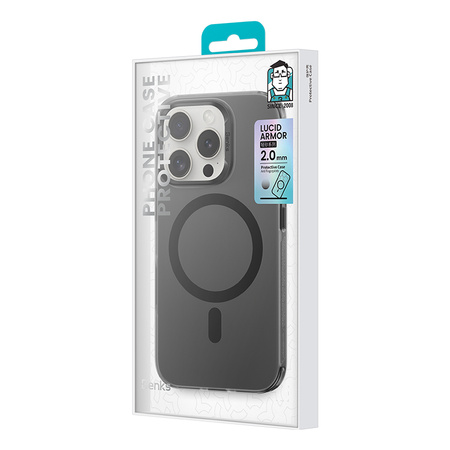 Benks Etui Magnetic Lucid Armor (0064) do Iphone 16 Plus złoty