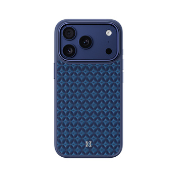 Benks Etui Magnetic Armor Pro Armor Grid Kevlar Metal Frame 600D (YB69) do Iphone 17 Pro niebieskie