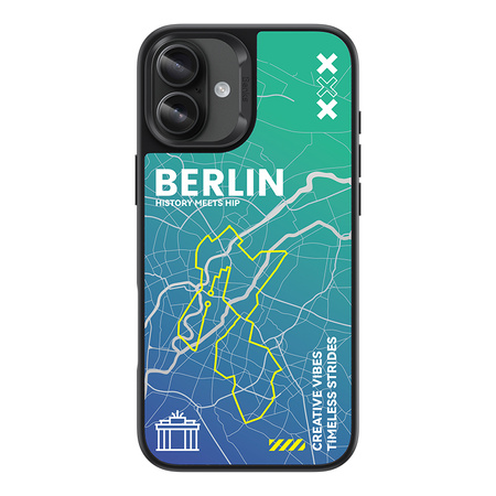 Benks Etui Dynamic City Berlin do iPhone 16