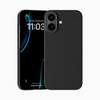 Benks Etui Magnetic Carbon Kevlar Armor Air Metal Frame 600D do iPhone 17 czarne – Lekkie Etui Carbon Kevlarowe z Ochroną i Stylowym Designem