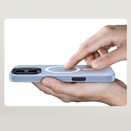 Benks Etui Magnetic Lucid Armor (C067) do Iphone 17 niebieski (Camera Control Button)