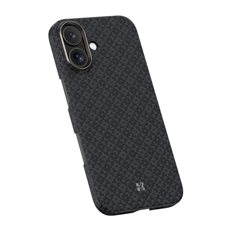 Benks Etui Magnetic Armor Air Armor Grid Kevlar Metal Frame 600D (B067) do Iphone 17 czarne