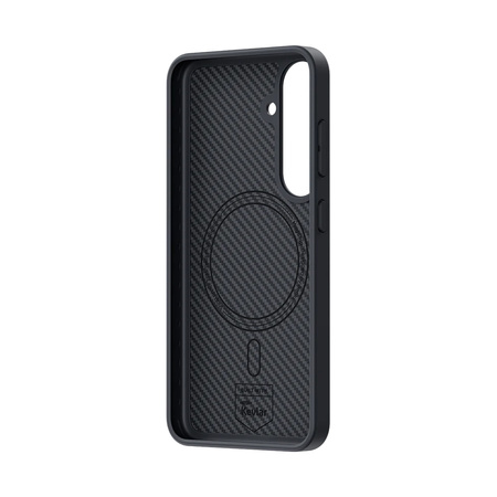 Benks Etui Magnetic Carbon Kevlar Hybrid Armor Pro 600D do Samsung Galaxy S24 Plus czarne – Pancerne Etui Carbon Kevlarowe z Ochroną Premium