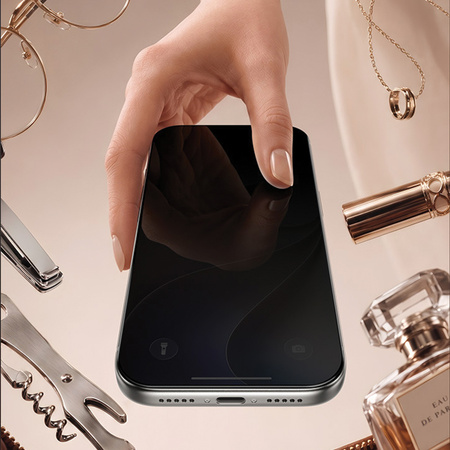 Benks Szkło Hartowane Ultra Shield Privacy Glass do iPhone 18 Pro Czarne
