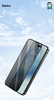 Benks Hartowane szkło Ultra Shield Privacy Glass (FK65) do Iphone 16 Pro czarne (Thin Edge)