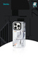 Benks Etui Magnetic Mecha Series do Iphone 14 Pro Max biały