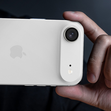 Benks Hartowane szkło Glass Warrior Lens Protector na aparat do Iphone 17 Air (obiektyw 1 sztuka) srebrne