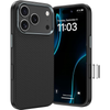 Benks Etui Magnetic Carbon Kevlar Armor Pro Metal Frame 600D do iPhone 17 Pro Max czarne (Camera Control Button) – Pancerne Etui Carbon Kevlarowe z Funkcją Camera Control