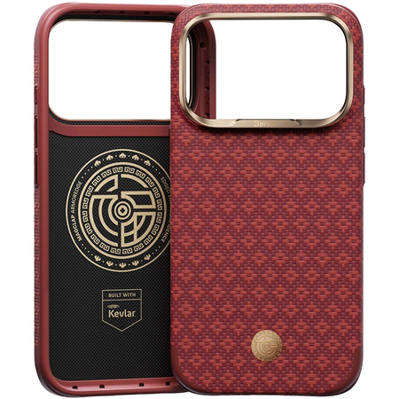 Benks Etui ArmorGrid Edge X9 Air Kevlar do iPhone 18 Pro Max / 17 Pro Max Czerwone