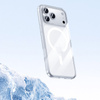 Benks Etui Magnetic Crystal do Iphone 17 Pro przezroczysty (Camera Control Button)