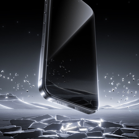 Benks Szkło Hartowane Glass Warrior Sapphire Coating do iPhone 14 Pro Max / 15 Plus / 16 Plus Czarne