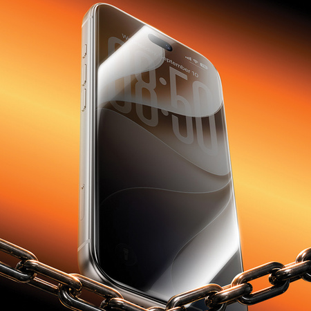 Benks Szkło Hartowane Ultra Shield Privacy Glass do iPhone 18 Pro Max Czarne