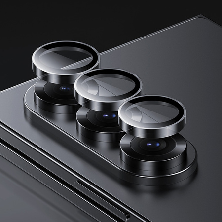 Benks Hartowane szkło Glass Warrior Lens Protector na aparat do Samsung Galaxy Z Fold 7 (3 sztuki) przezroczyste – ochrona obiektywów, odporne na zarysowania