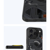Benks Etui Dynamic Magnetic Mecha do iPhone 17 Pro czarne (Camera Control Button) – Smukłe Etui z Serii Mecha z Camera Control i MagSafe