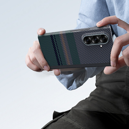 Benks Zestaw Combo Armor Air Aurora Axis Kevlar do Samsung Galaxy Z Fold 7 - back case + front cover + szkło