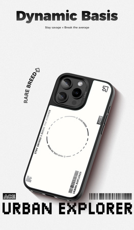 Benks Etui Dynamic Minimalist do iPhone 16 Czarne