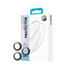 Benks Szkło Hartowane Glass Warrior Lens Protector na aparat do iPhone 16 / 16 Plus (obiektyw 2 sztuki) Srebrne