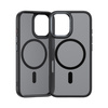 Benks Etui Magnetic Mist Metal Frame do iPhone 16 Plus Czarne