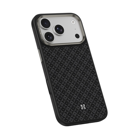 Benks Etui Magnetic Armor Pro Armor Grid Kevlar Metal Frame 600D (Y070) do iPhone 17 Pro Max Czarne