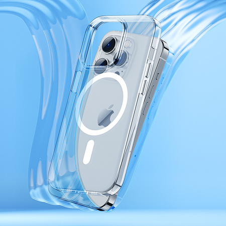 Benks Etui Magnetic Crystal do iPhone 15 Plus Przezroczyste