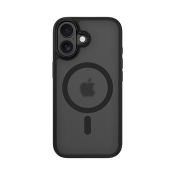 Benks Etui Magnetic Mist Metal Frame do iPhone 17 czarne (Camera Control Button) – Wytrzymałe Etui z Metalową Ramką i Camera Control