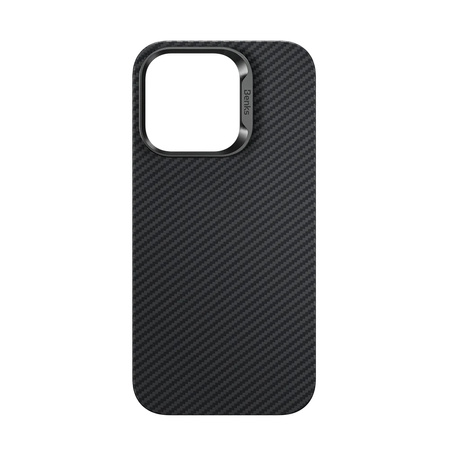 Benks Etui Magnetic Armor Air Kevlar Metal Frame 600D do iPhone 15 Plus Czarne