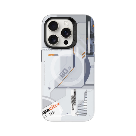 Benks Etui Magnetic Mecha Series do Iphone 15 Pro biały