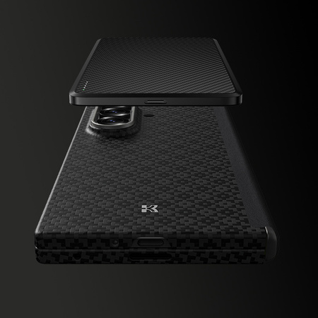 Benks Zestaw Combo Armor Grid Axis Kevlar do Samsung Galaxy Z Fold 7 - back case + front cover + szkło