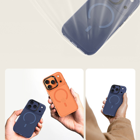 Benks Etui Magnetic Lucid Armor (C069) do iPhone 17 Pro Niebieskie (Camera Control Button)