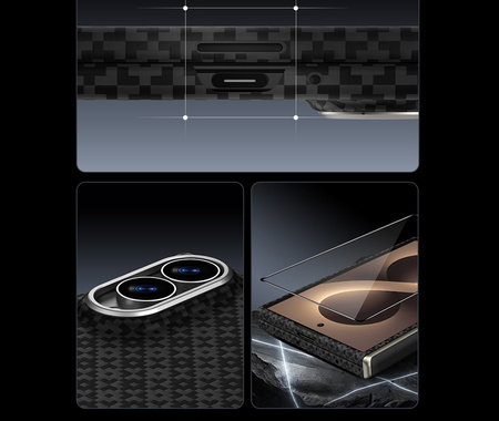 Benks Etui Magnetic Armor Grid Pro Grand Combo (C.K.FL.SA.BK.CS60) do Samsung Galaxy Z Fold 8 czarny