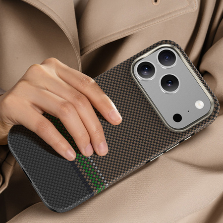 Benks Etui Magnetic Carbon Kevlar Armor Pro Prestige 600D do iPhone 17 Pro – Smukłe Etui Carbon Kevlarowe z Ochroną i Stylowym Designem